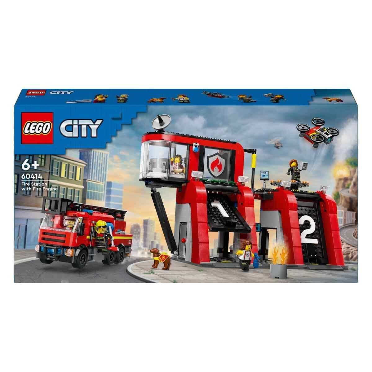 Lego City İtfaiye Kamyonlu İtfaiye Merkezi 60414 843 Parça