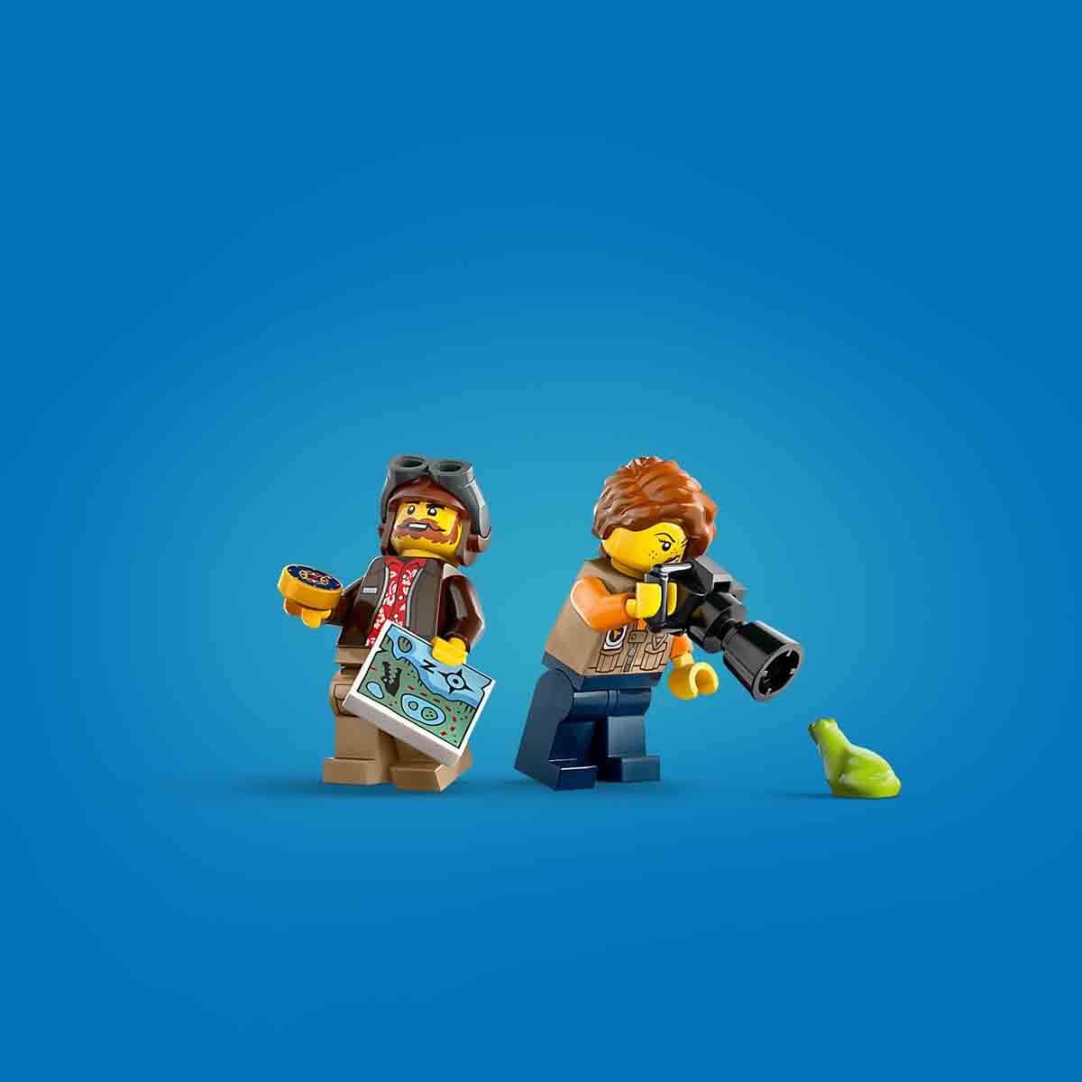 Lego City Orman Kaşifinin Deniz Uçağı 60425 - 6 Yaş ve Üzeri Çocuklar için Yaratıcı Oyuncak Yapım Seti