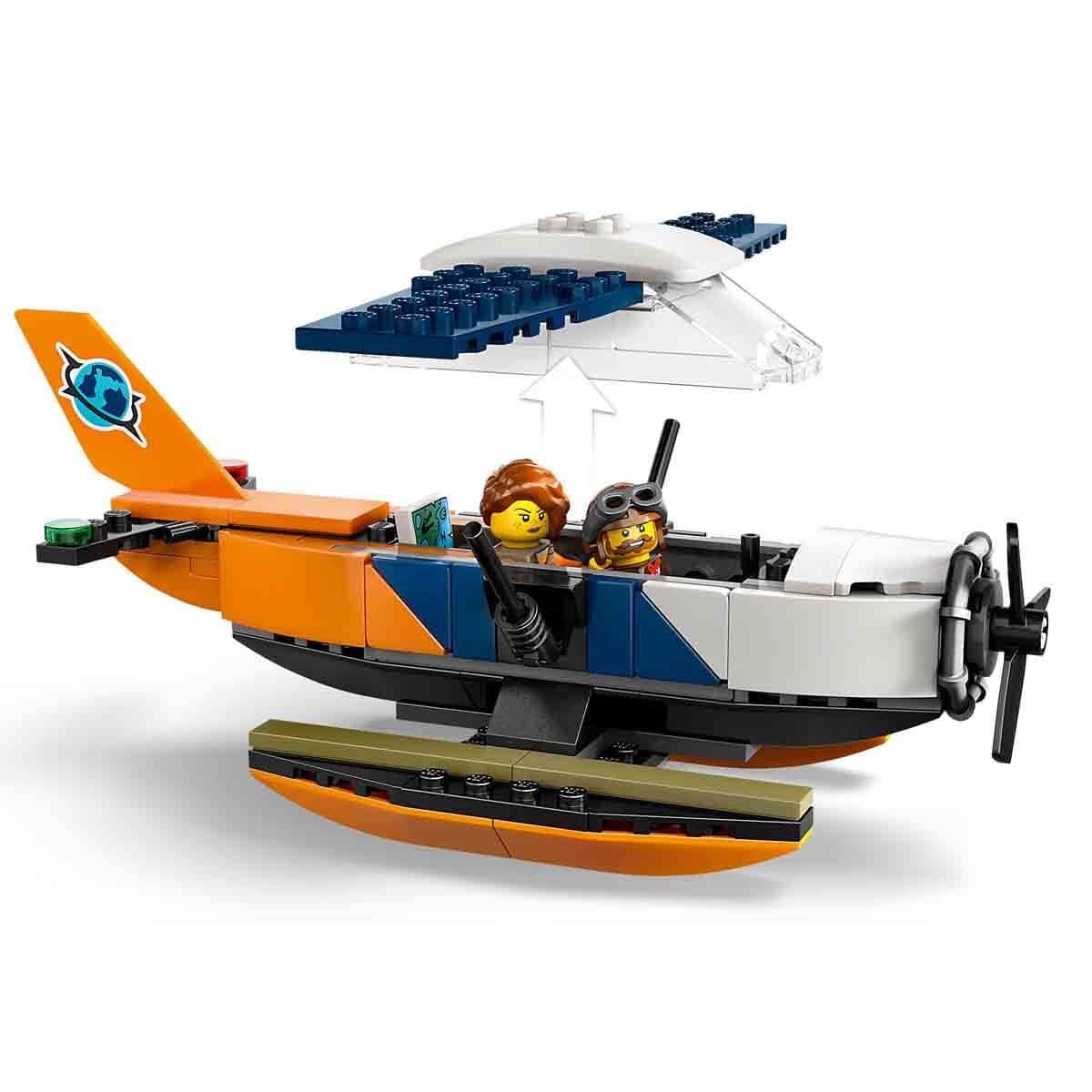 Lego City Orman Kaşifinin Deniz Uçağı 60425 - 6 Yaş ve Üzeri Çocuklar için Yaratıcı Oyuncak Yapım Seti