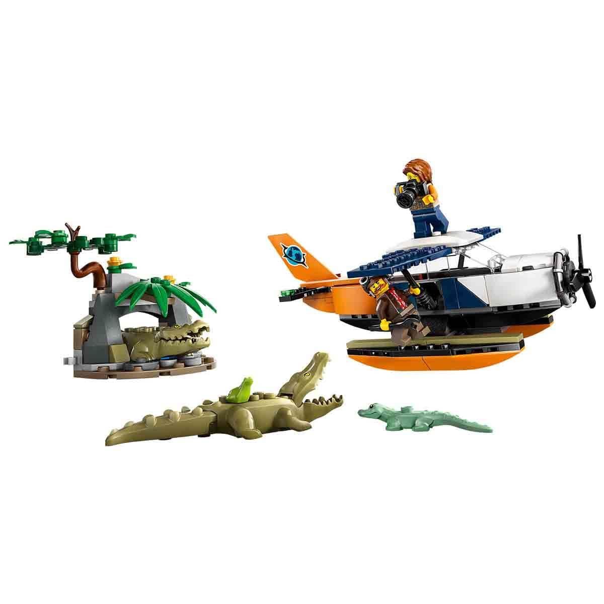 Lego City Orman Kaşifinin Deniz Uçağı 60425 - 6 Yaş ve Üzeri Çocuklar için Yaratıcı Oyuncak Yapım Seti