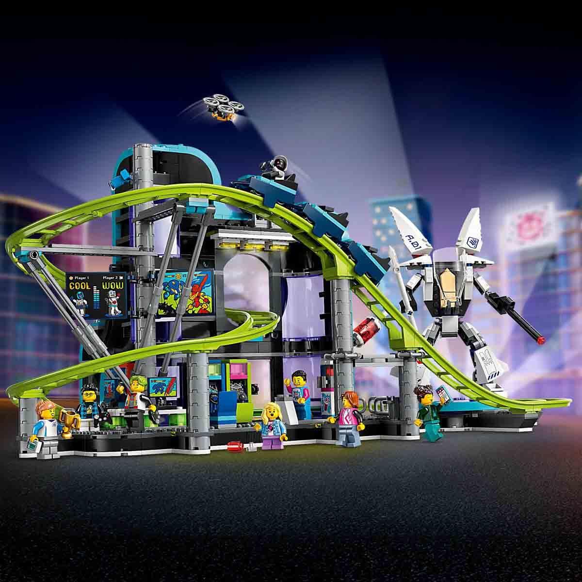 Lego City Robot Dünyası Hız Treni Parkı 60421 986 Parça