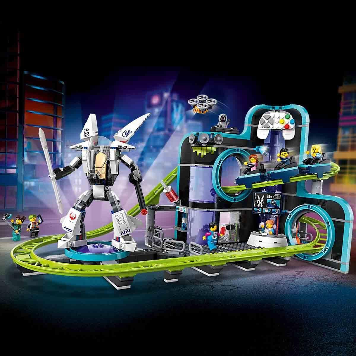 Lego City Robot Dünyası Hız Treni Parkı 60421 986 Parça