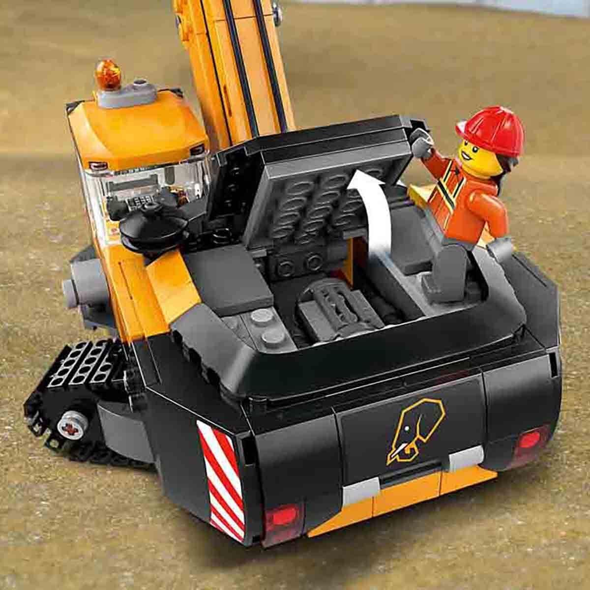 Lego City Sarı İnşaat Ekskavatörü 60420 633 Parça