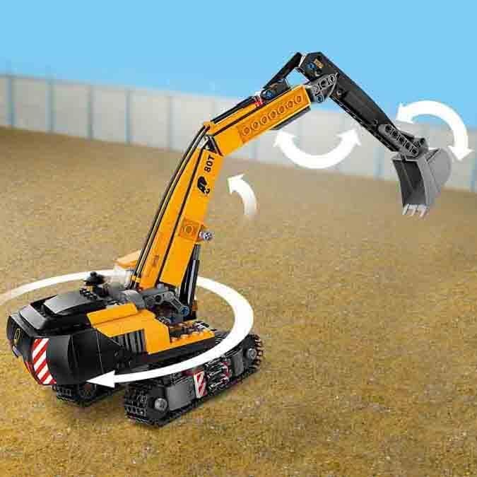 Lego City Sarı İnşaat Ekskavatörü 60420 633 Parça