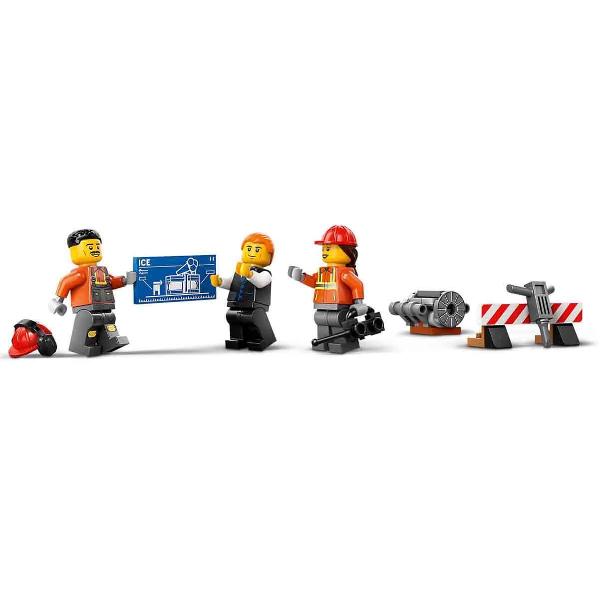 Lego City Sarı İnşaat Ekskavatörü 60420 633 Parça