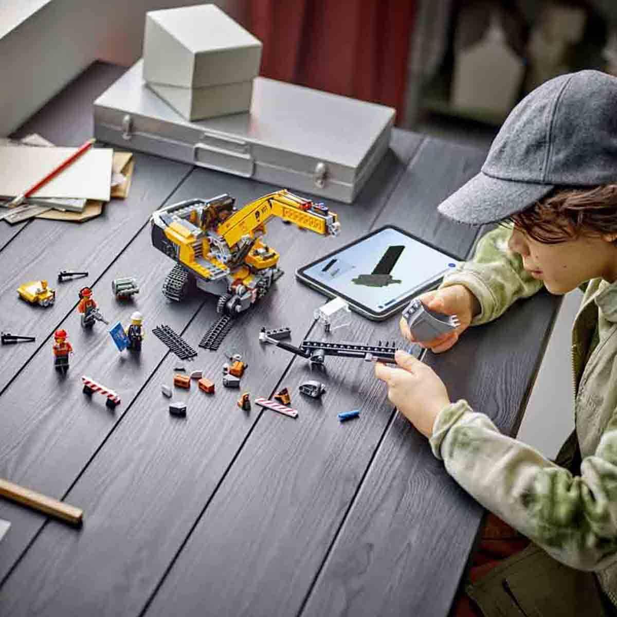 Lego City Sarı İnşaat Ekskavatörü 60420 633 Parça