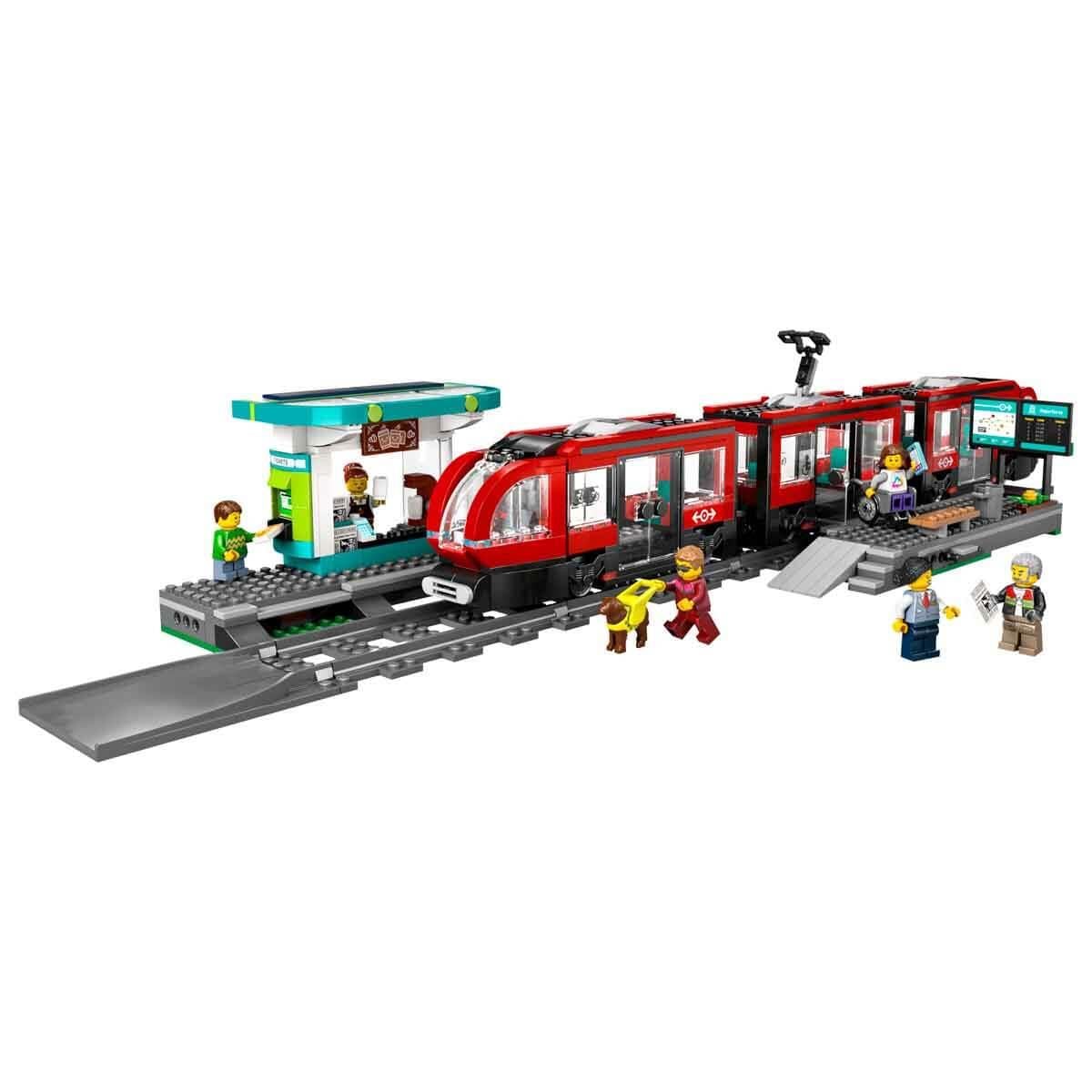 Lego City Şehir Merkezi Tramvay İstasyonu 60423 811 Parça