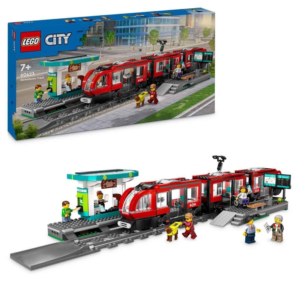 Lego City Şehir Merkezi Tramvay İstasyonu 60423 811 Parça