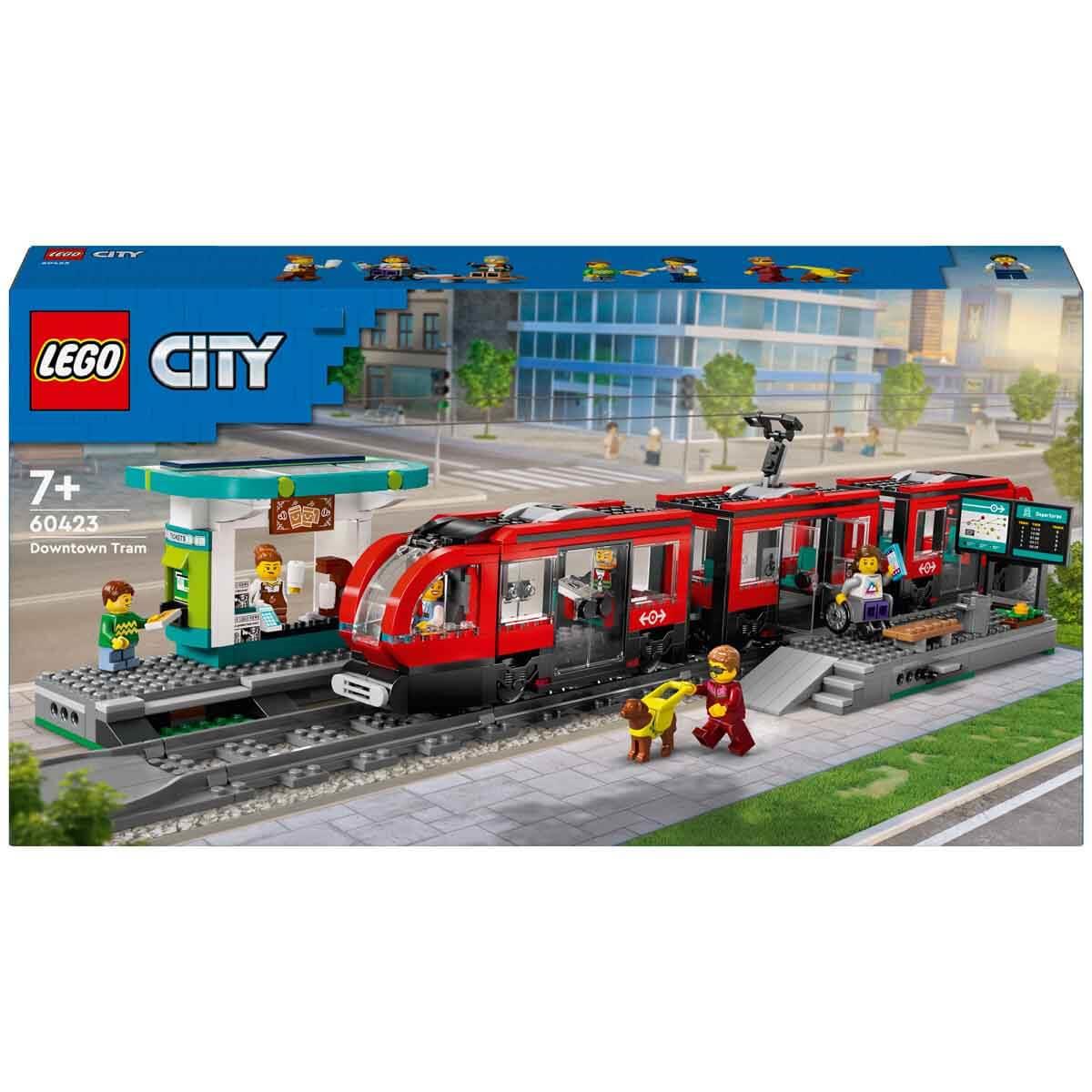 Lego City Şehir Merkezi Tramvay İstasyonu 60423 811 Parça