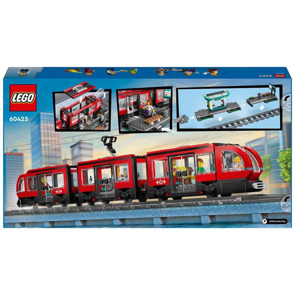 Lego City Şehir Merkezi Tramvay İstasyonu 60423 811 Parça