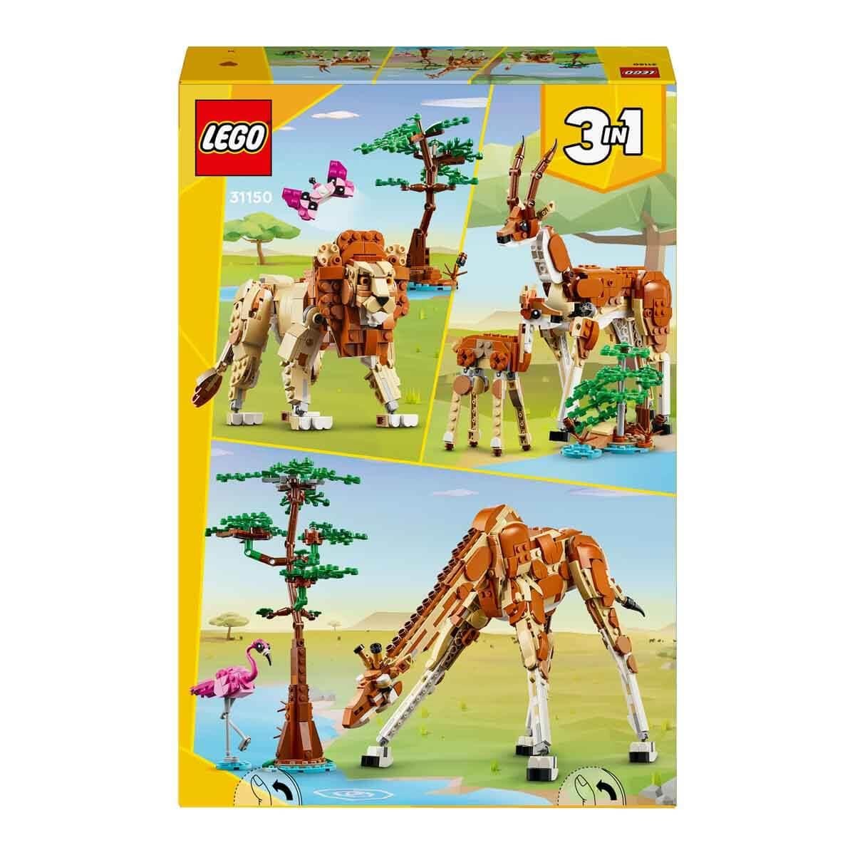 Lego Creator Vahşi Safari Hayvanları 31150