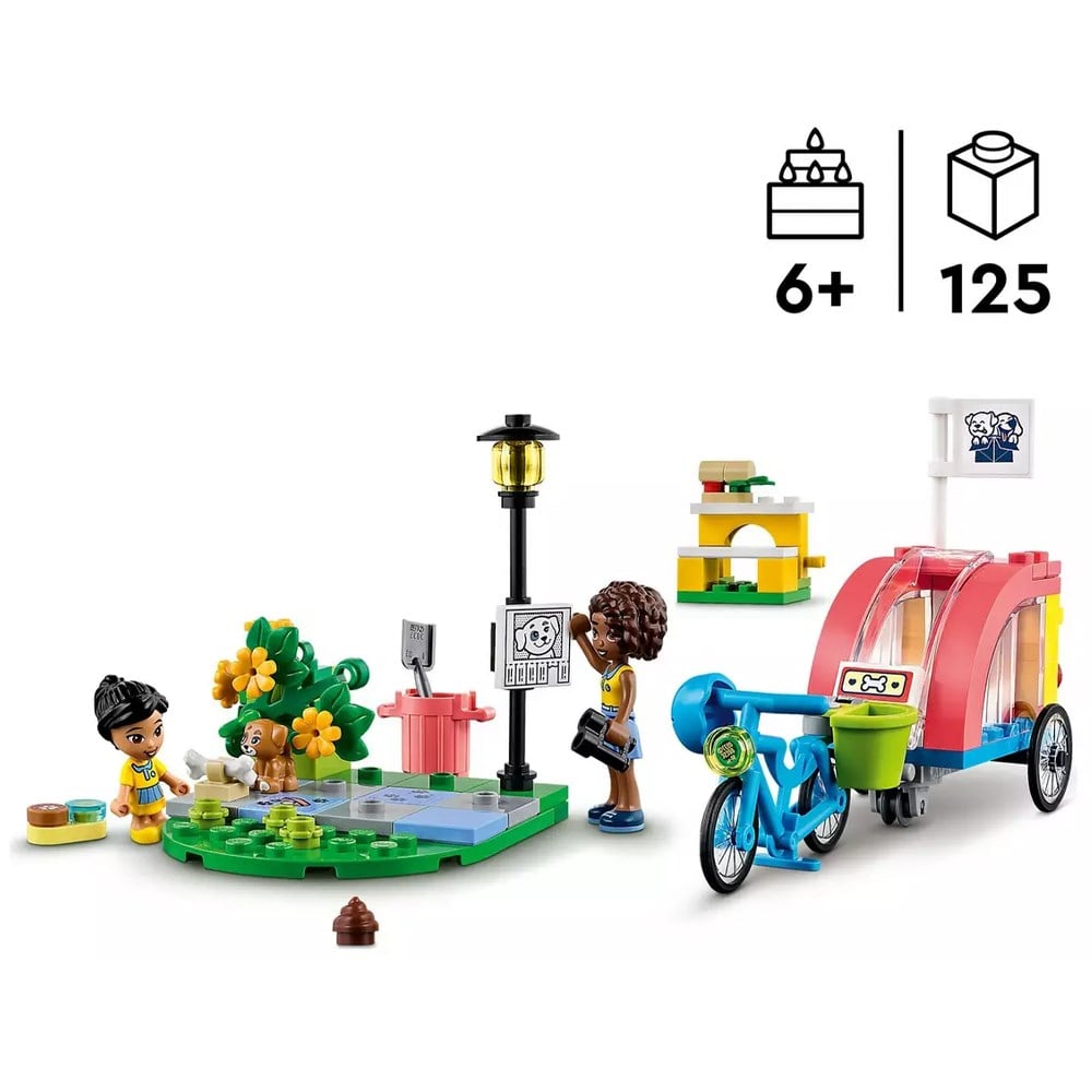 Lego Dog Rescue Bike 25 Parça LGF41738