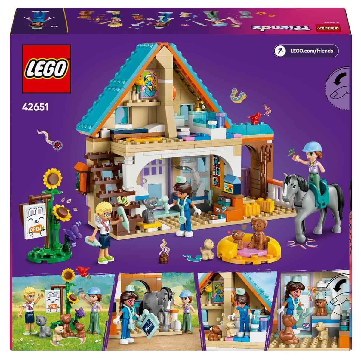 Lego Friends At ve Evcil Hayvan Veteriner Kliniği 42651