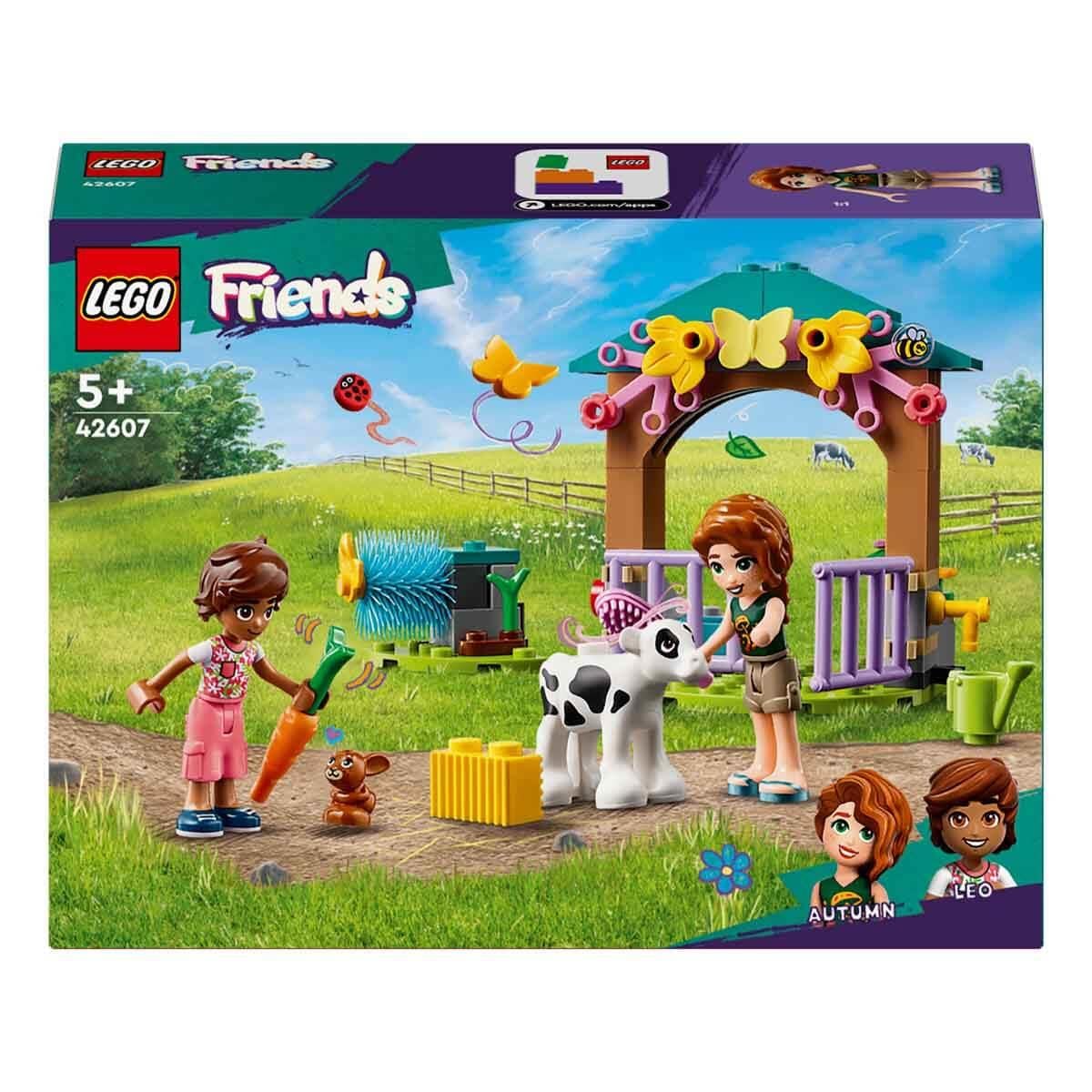 Lego Friends Autumn'un Dana Ahırı 42607 - 5 Yaş ve Üzeri Çocuklar için Çiftlik Hayvanları İçeren Yaratıcı Oyuncak Yapım Seti 79 Parça
