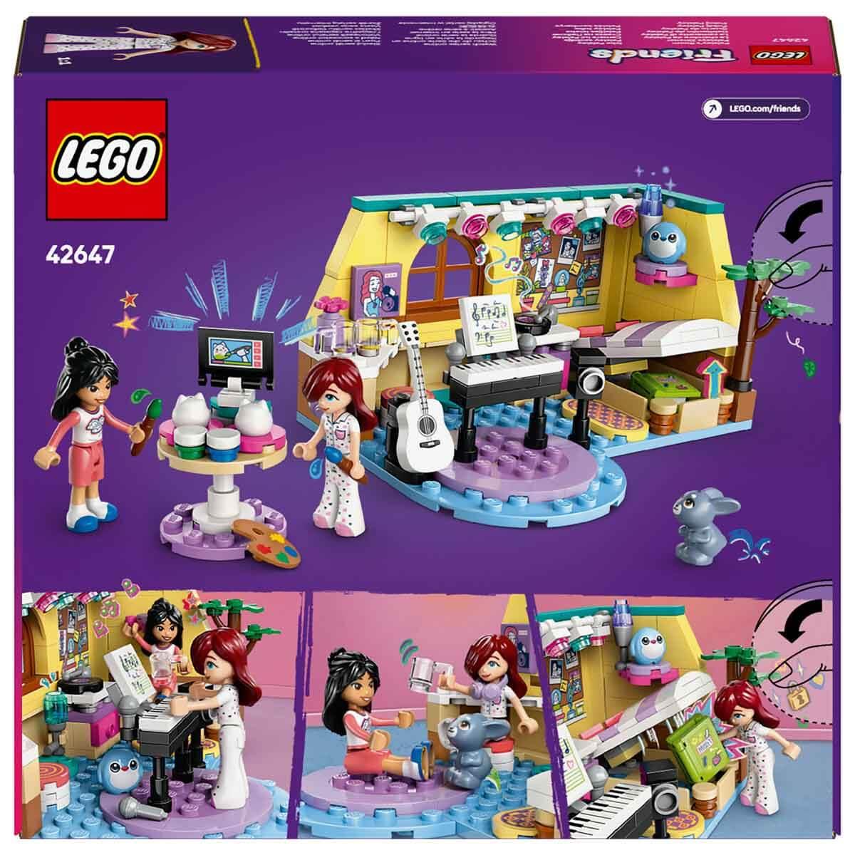 Lego Friends Paisley'nin Odası 42647 - 6 Yaş ve Üzeri Çocuklar için Mini Bebek İçeren Yaratıcı Oyuncak Yapım Seti 199 Parça