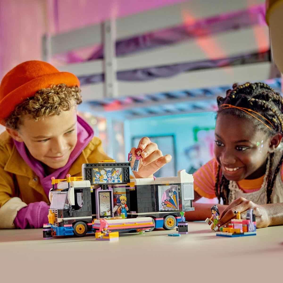 Lego Friends Pop Star Müzik Turne Otobüsü 42619 845 Parça