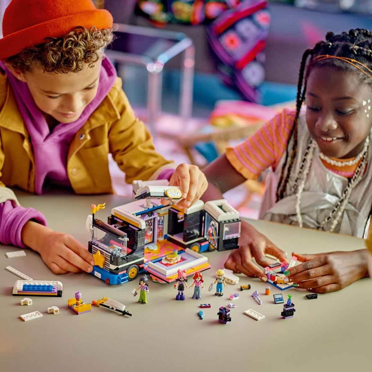 Lego Friends Pop Star Müzik Turne Otobüsü 42619 845 Parça