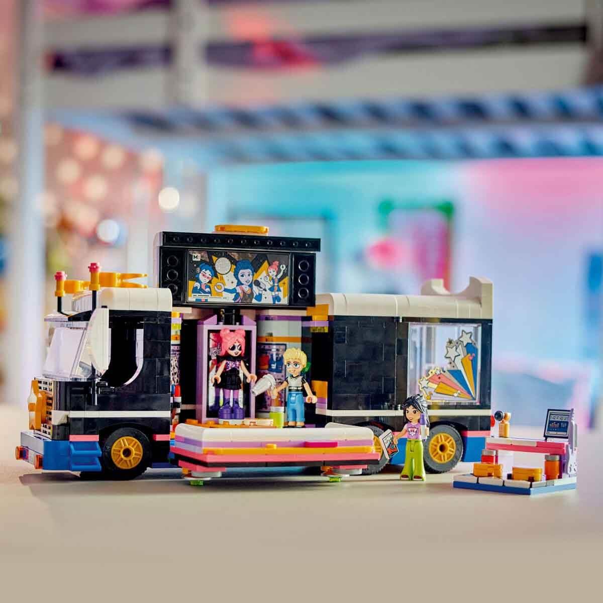 Lego Friends Pop Star Müzik Turne Otobüsü 42619 845 Parça