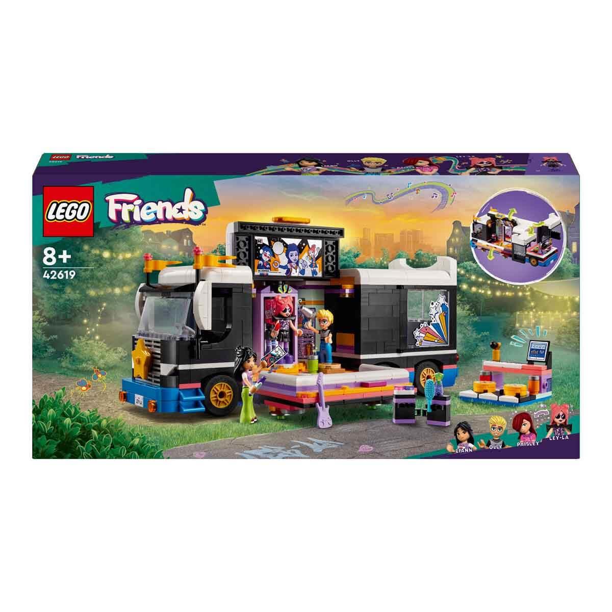 Lego Friends Pop Star Müzik Turne Otobüsü 42619 845 Parça