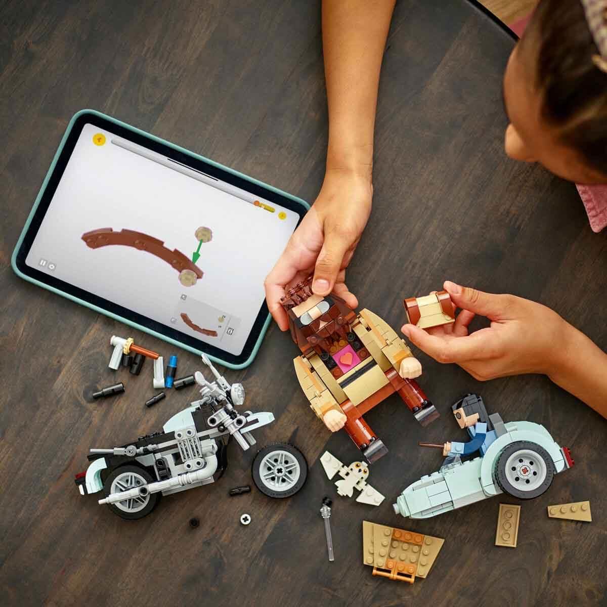 Lego Harry Potter Hagrid ve Harry'nin Motosiklet Yolculuğu 76443 617 Parça