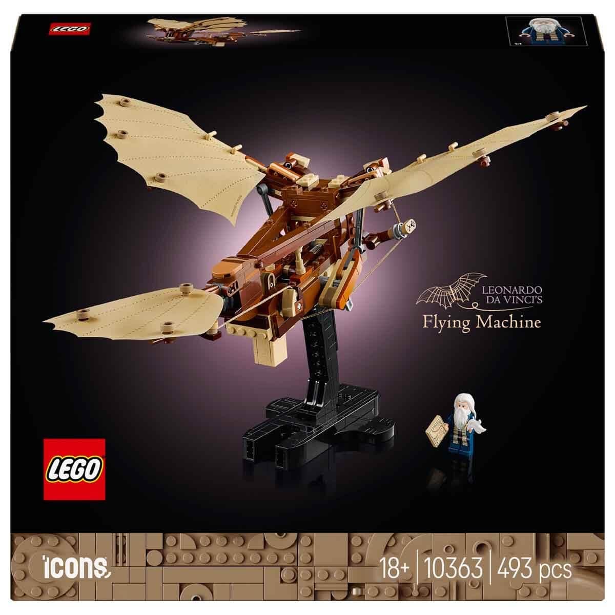 Lego Icons Leonardo da Vinci'nin Uçan Makinesi 10363