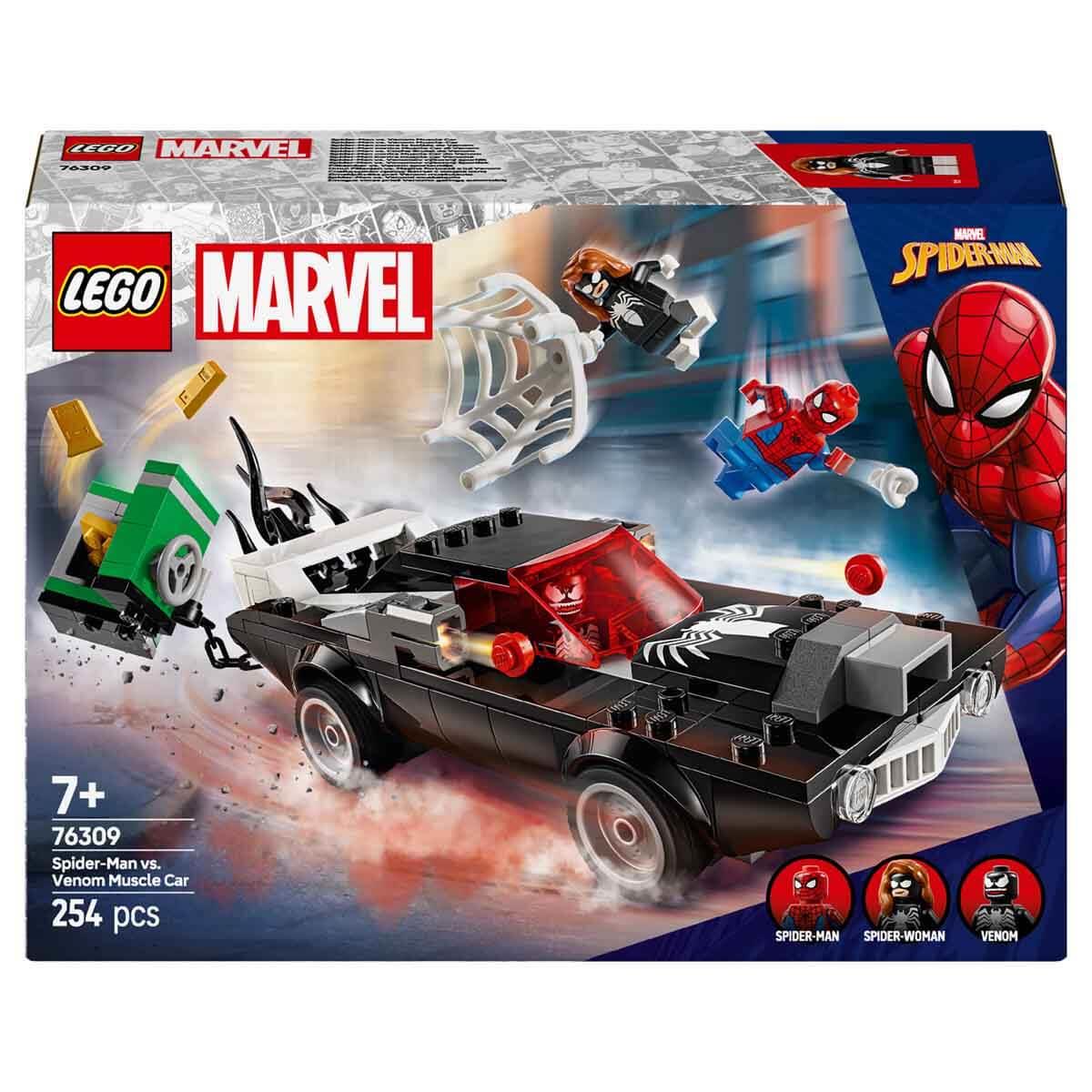 Lego Marvel Örümcek Adam, Venom Arabasına Karşı 76309