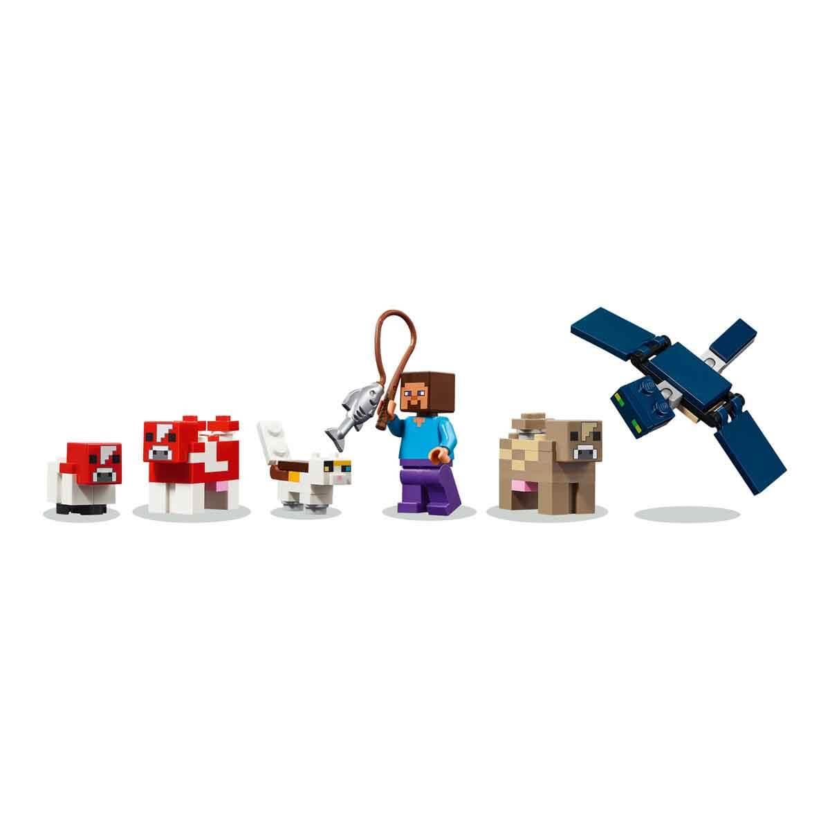 Lego Minecraft Mooshroom Evi 21270 500 Parça