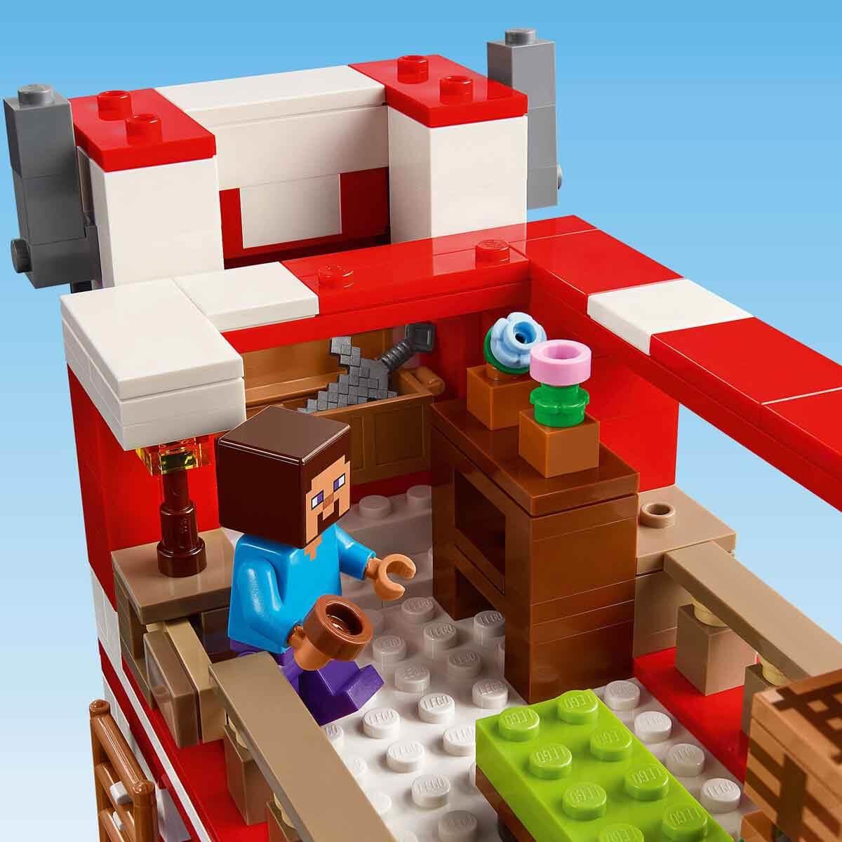 Lego Minecraft Mooshroom Evi 21270 500 Parça