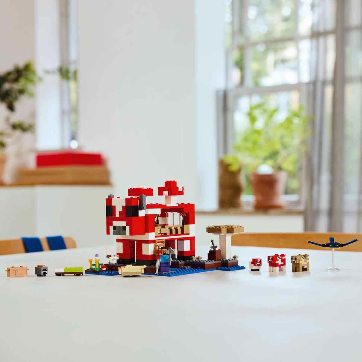 Lego Minecraft Mooshroom Evi 21270 500 Parça