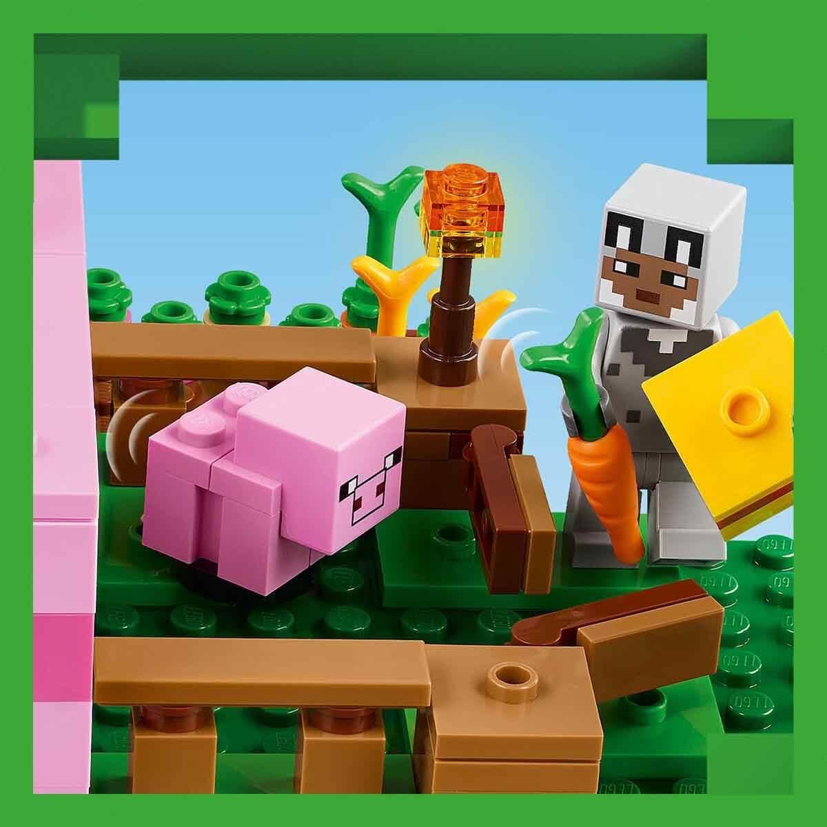 Lego Minecraft Yavru Domuz Evi 21268