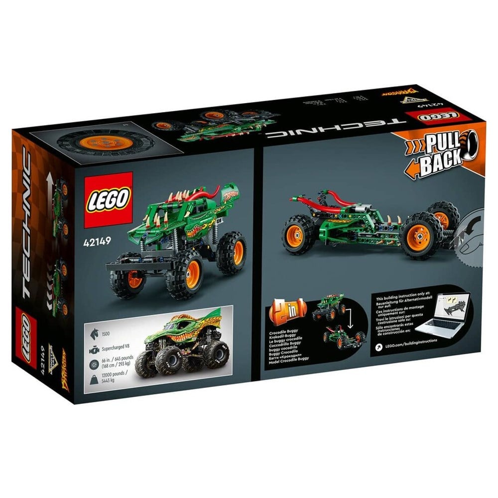 Lego Monster Jam Dragon LMT42149