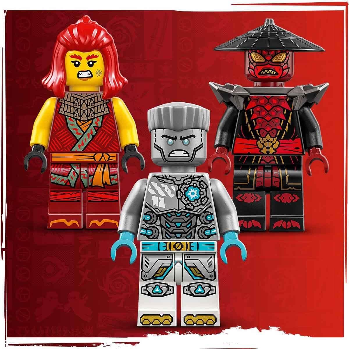 Lego Ninjago Zane'in Savaş Zırhı Mech'i 71827 - 6 Yaş ve Üzeri Çocuklar için 3 Minifigürlü Yaratıcı Oyuncak Yapım Seti 92 Parça