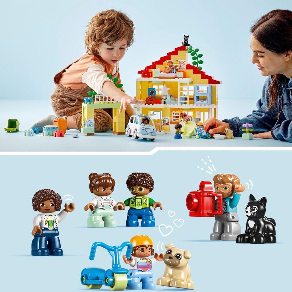 Lego Oyuncak Family House LED10994 3 IN 1