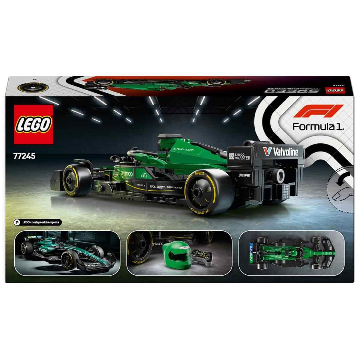 Lego Speed Champions Aston Martin Aramco F1 AMR24 Yarış Arabası 77245