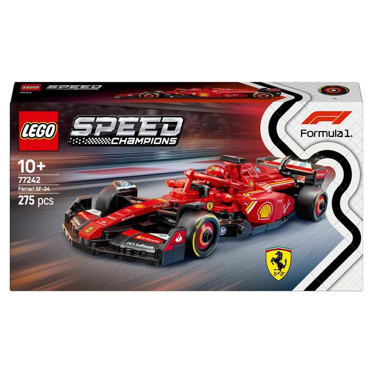 Lego Speed Champions Ferrari SF-24 F1 Yarış Arabası 77242