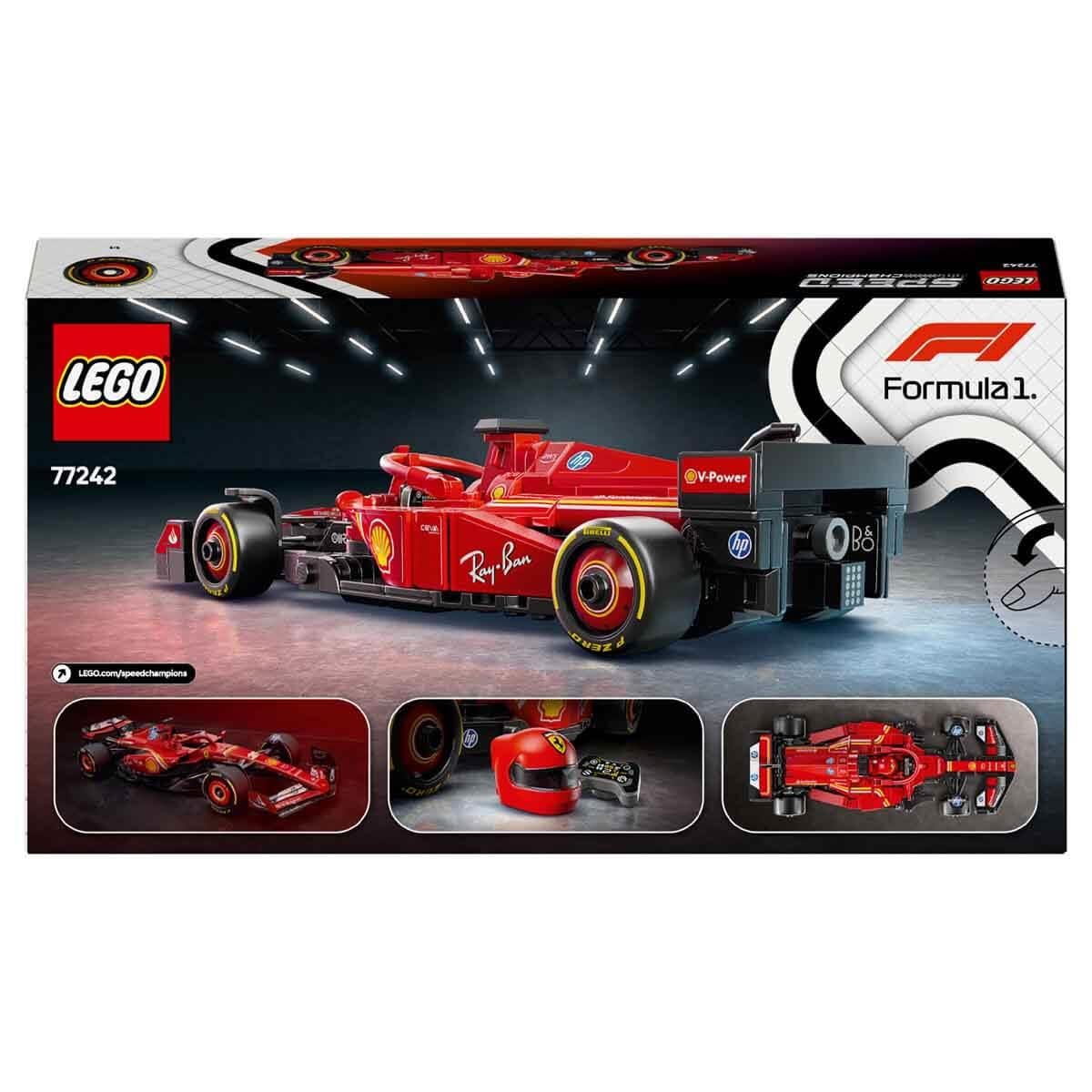 Lego Speed Champions Ferrari SF-24 F1 Yarış Arabası 77242