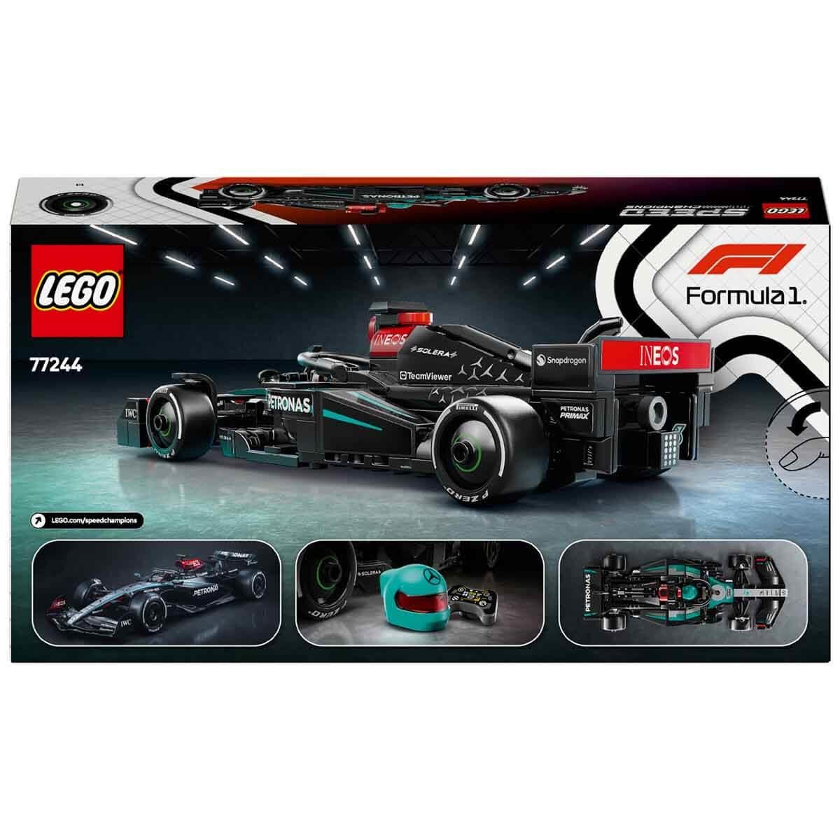 Lego Speed Champions Mercedes-AMG F1 W15 Yarış Arabası 77244