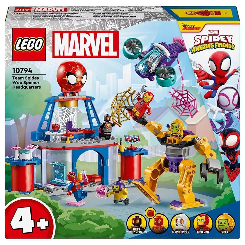 Lego Spidey Takımı Ağ Örücü Karargahı 10794