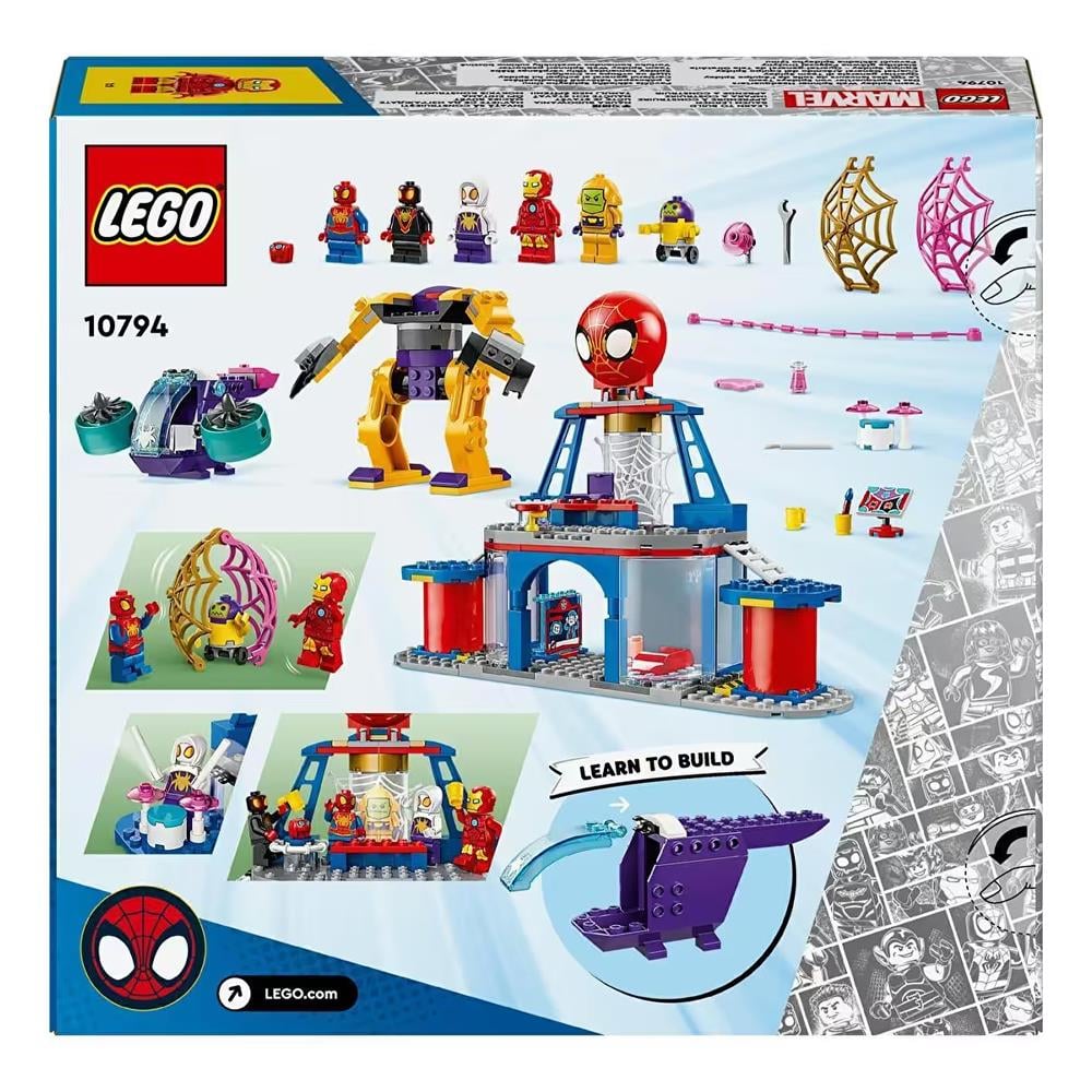 Lego Spidey Takımı Ağ Örücü Karargahı 10794