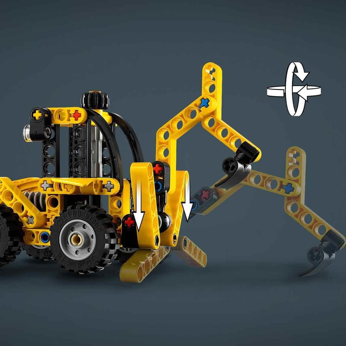 Lego Technic Kazıcı Yükleyici 42197 104 Parça