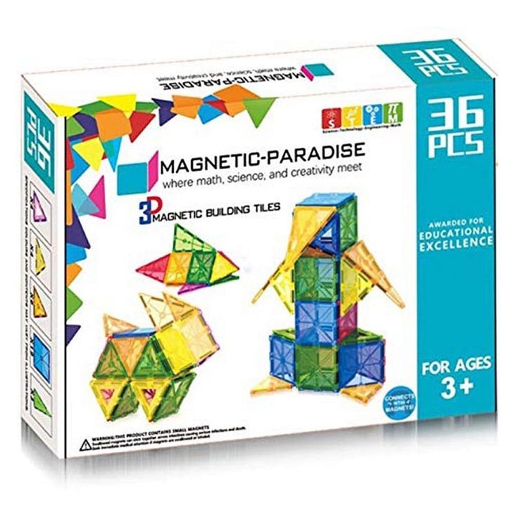 Manyetik Eğitim Seti 36 Parça KZL-FYD1807-3