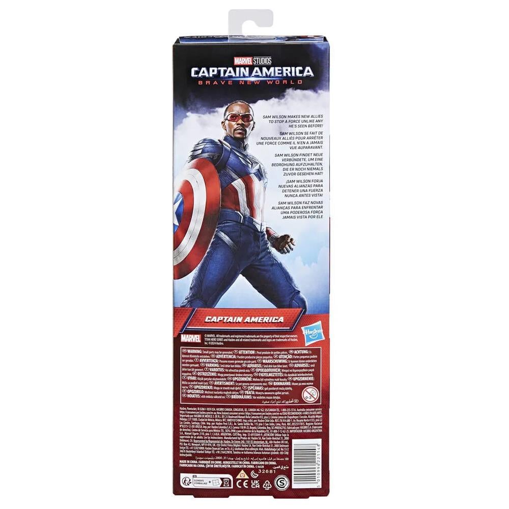Marvel Avengers Captain America Brave New World Sam Wilson Gigürü F9276