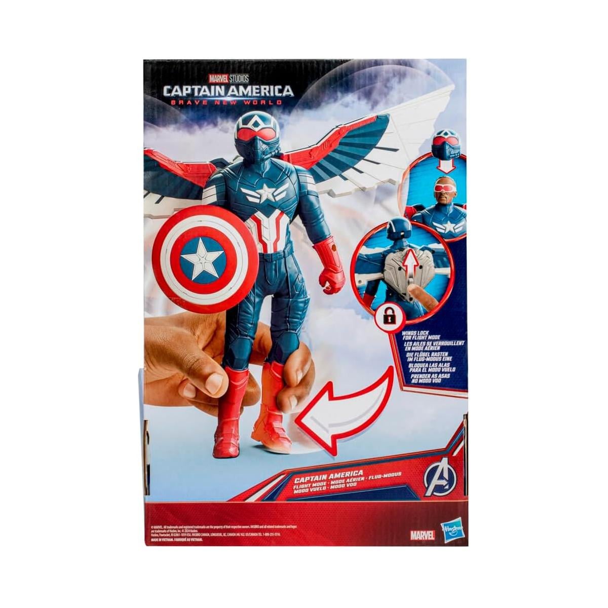 Marvel Avengers Captain America: Brave New World Aksiyon Figürü F9298