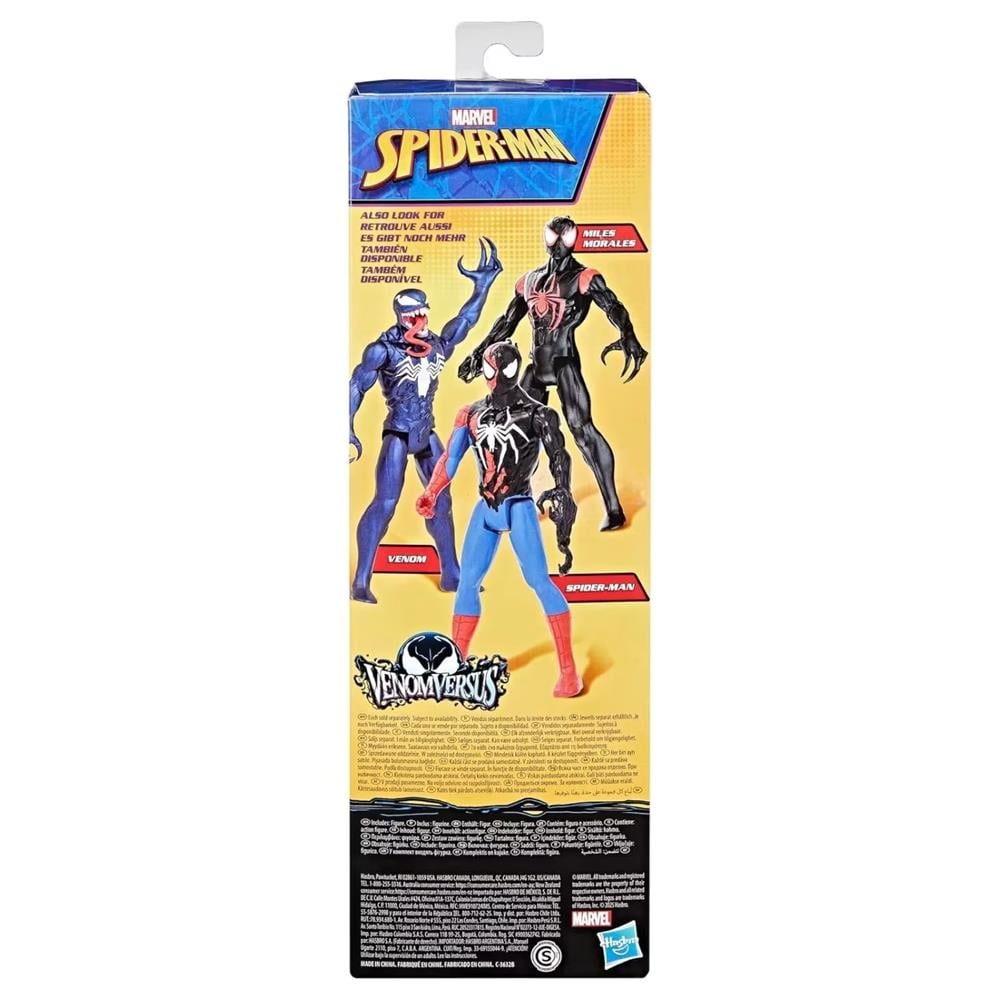 Marvel Spider Man Venom Titan Hero Serisi Spider Man Aksiyon Figürü G0941