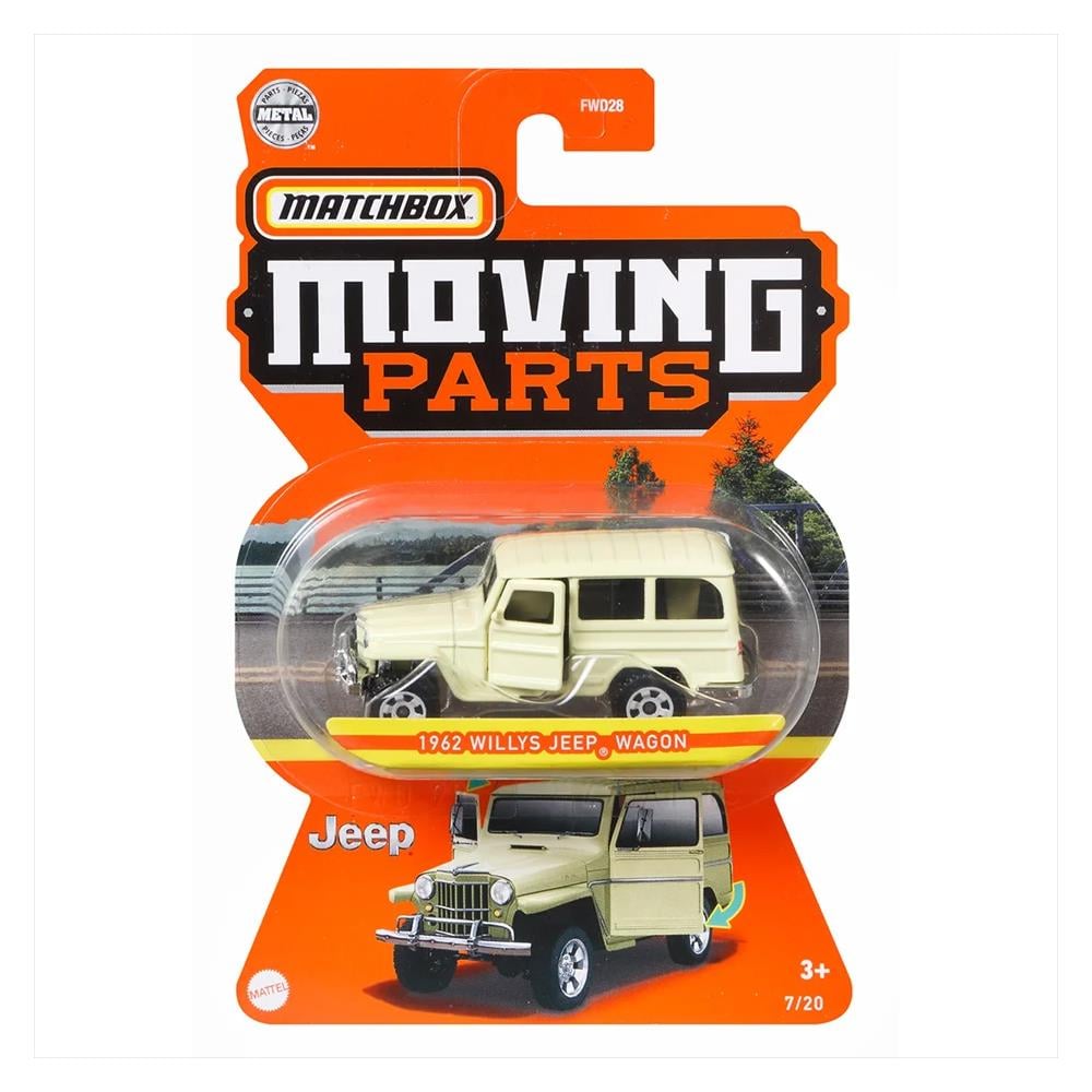 Matchbox 1:64 Arabalar Açılır Parçalar FWD28