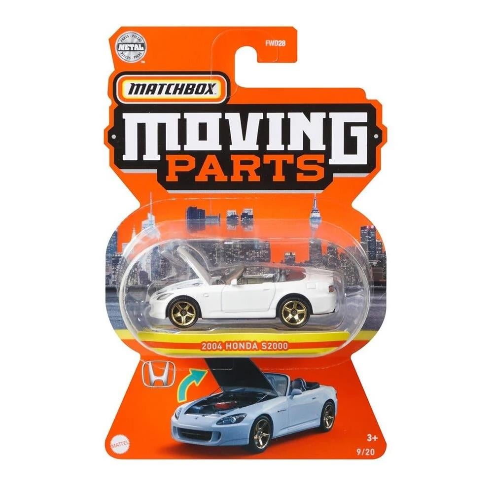 Matchbox 1:64 Arabalar Açılır Parçalar FWD28