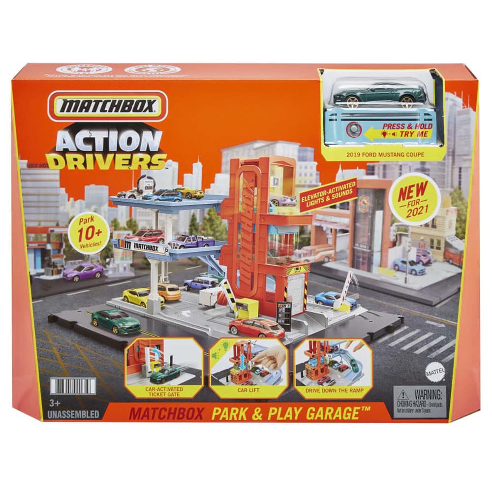 Matchbox Aksiyon Sürücüleri Oyun Seti Serisi HBD74