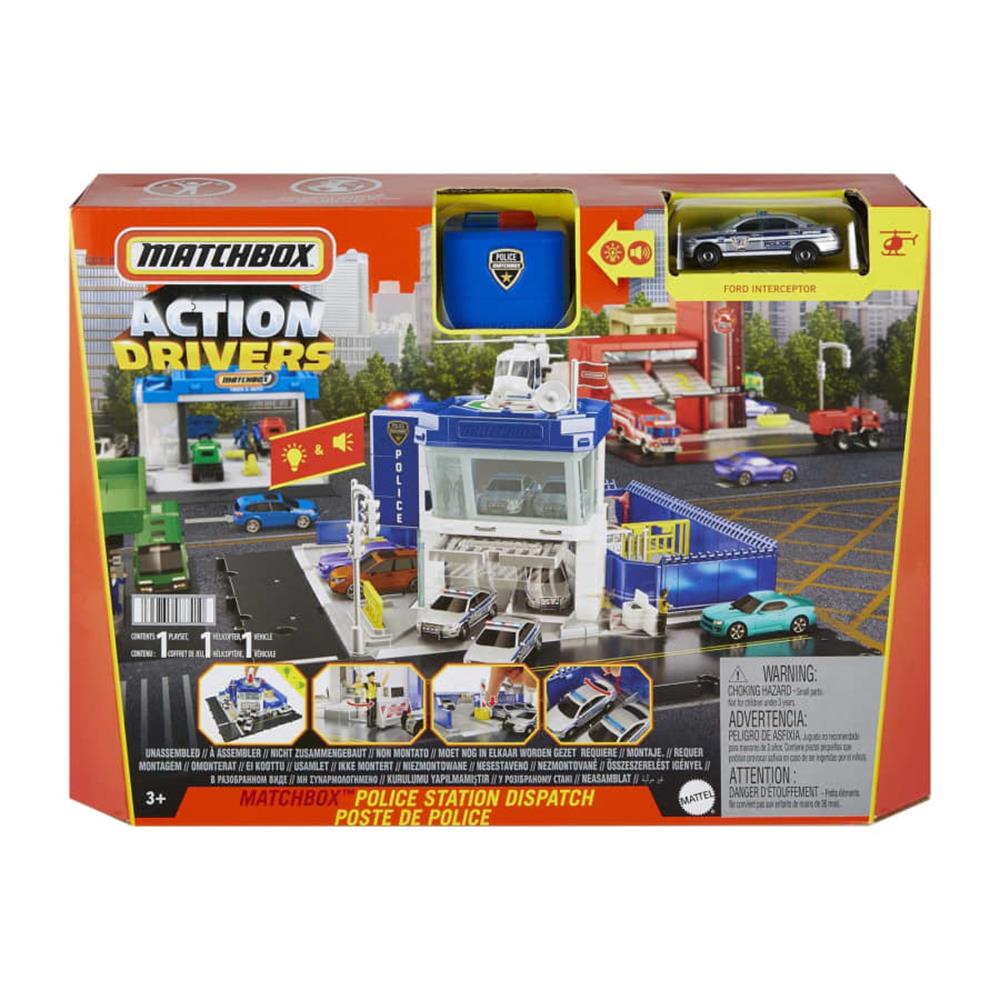 Matchbox Aksiyon Sürücüleri Oyun Seti Serisi HBD74
