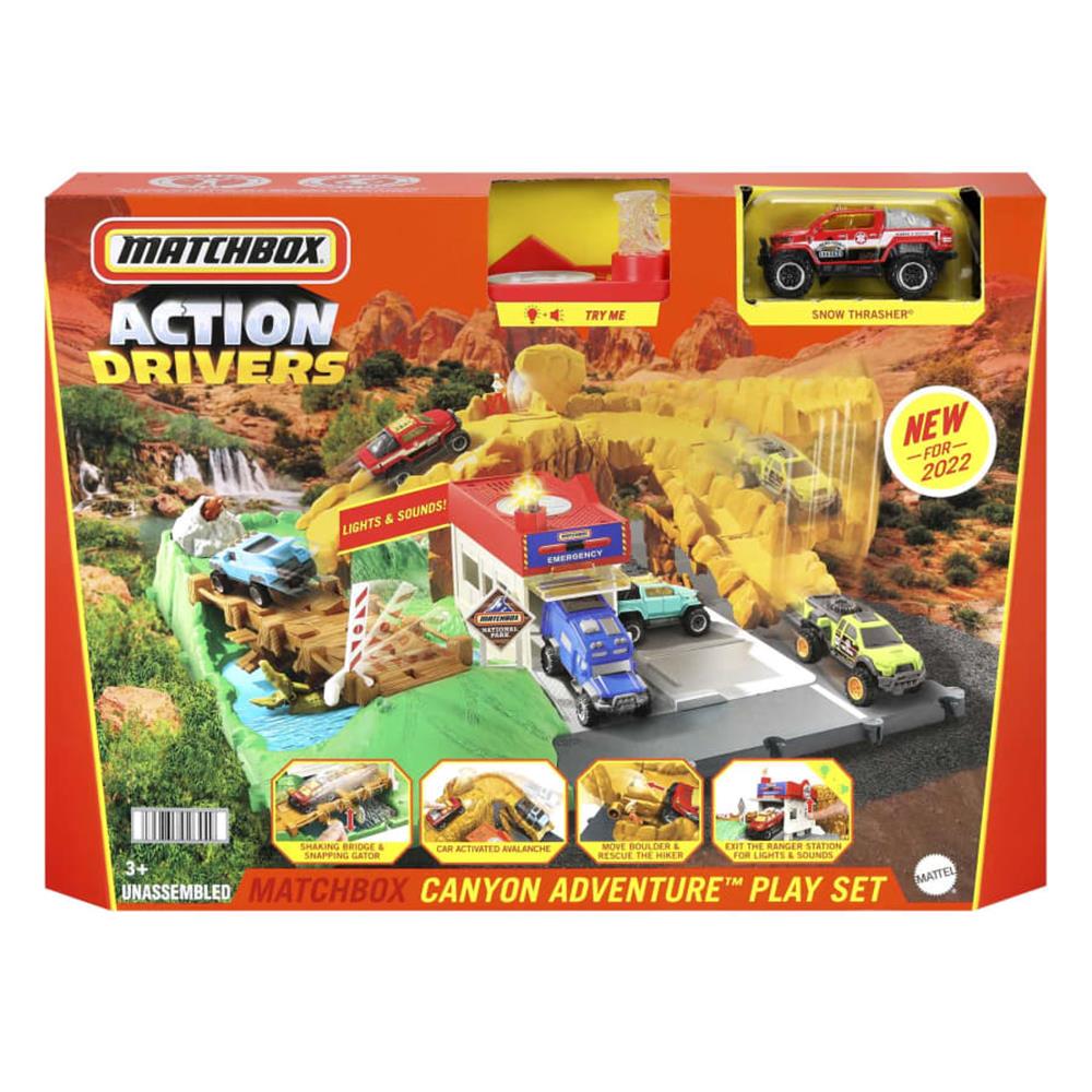 Matchbox Aksiyon Sürücüleri Oyun Seti Serisi HBD74