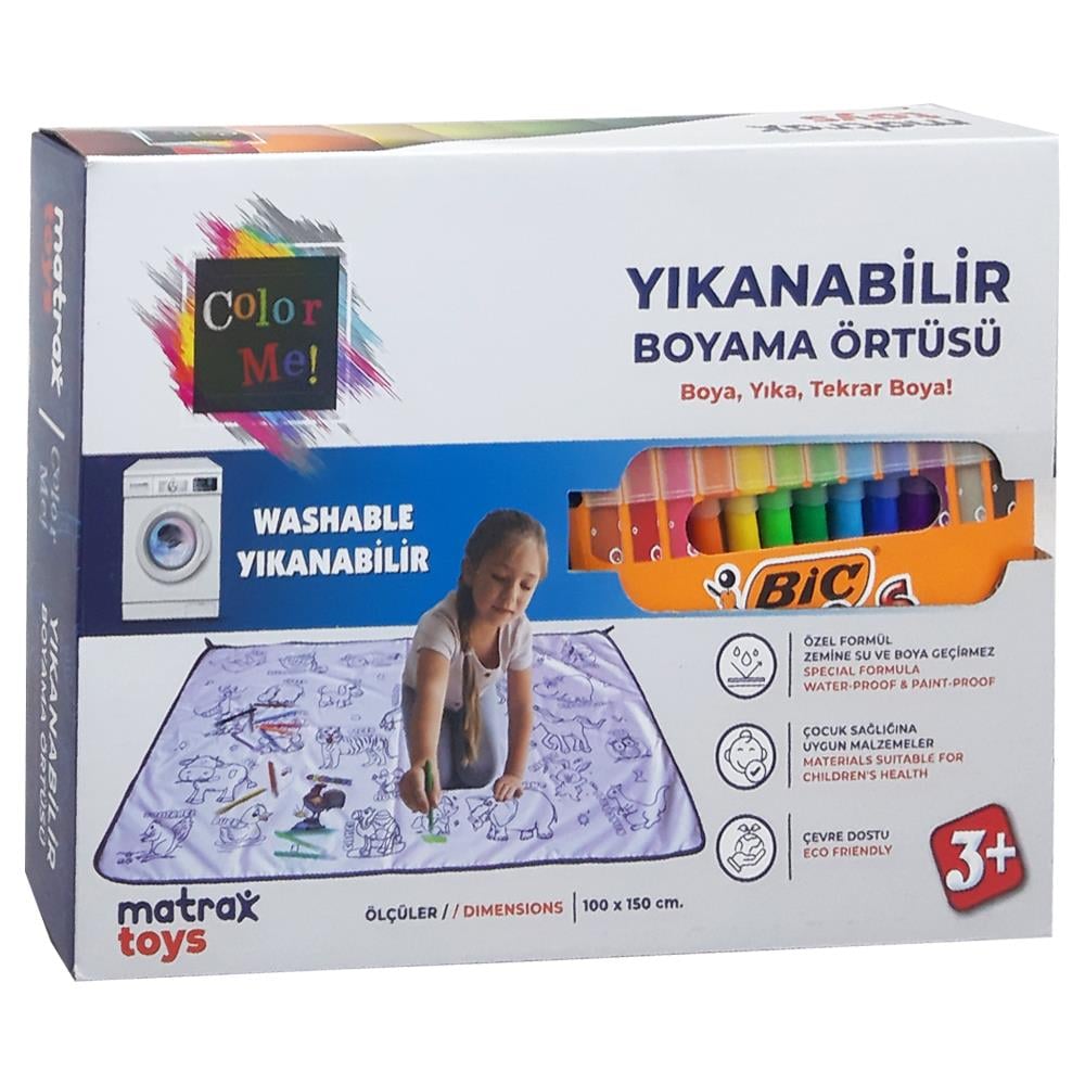 Matrax Oyuncak Boyama Halısı